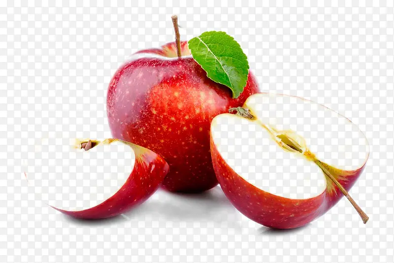 成熟的红苹果