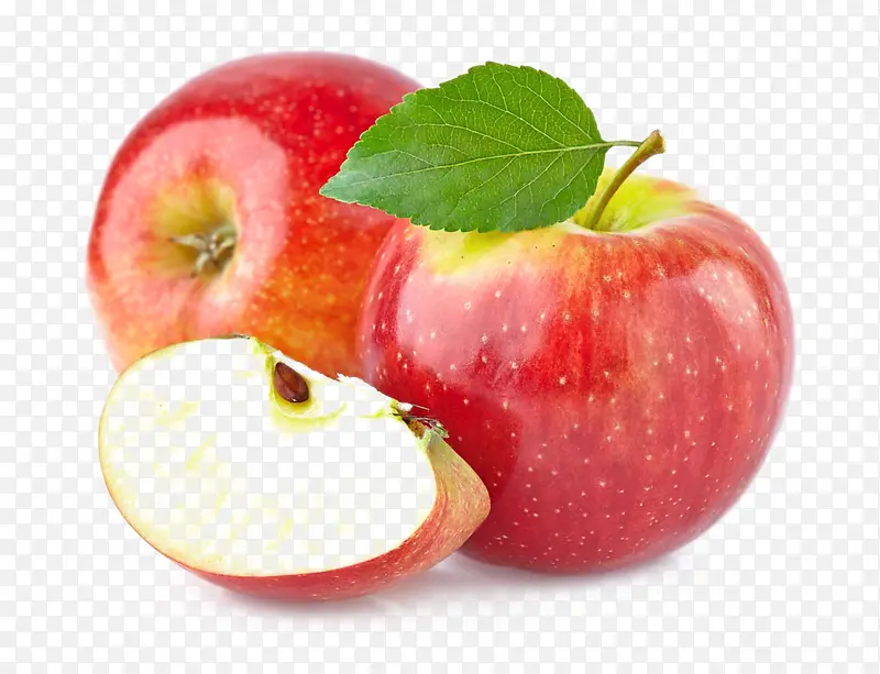 成熟的红苹果