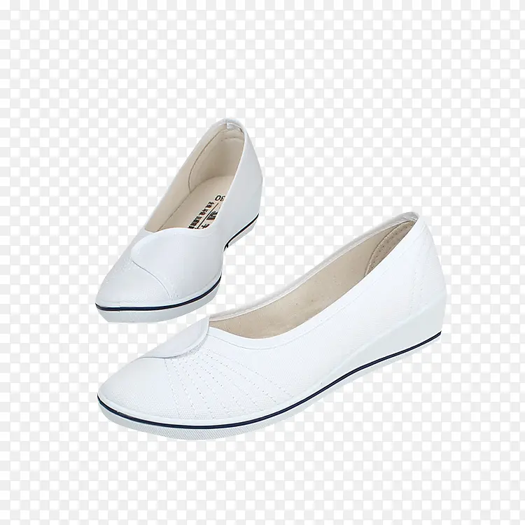 小白鞋护士鞋免抠素材