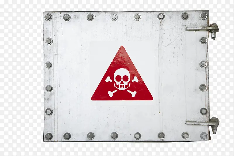 金属工业方形毒物禁止安全提示牌