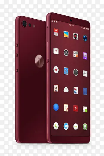 酒红色坚果Pro2手机