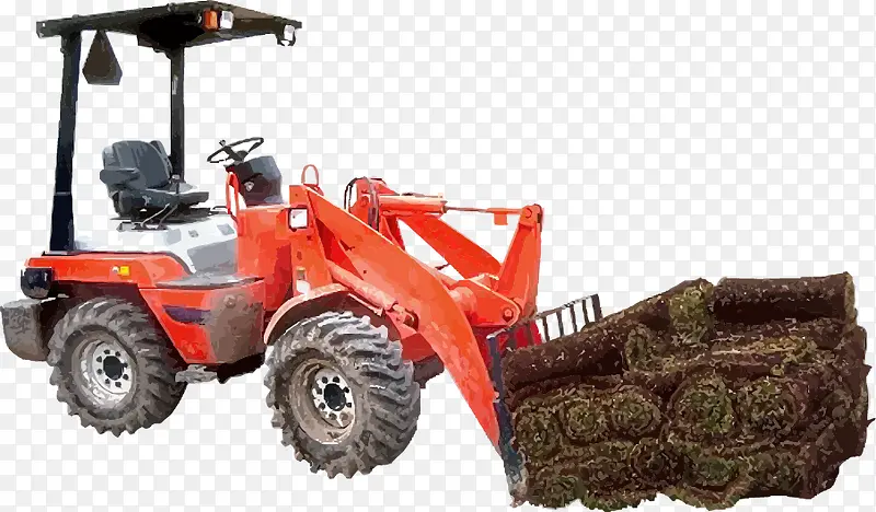 矢量稻草堆