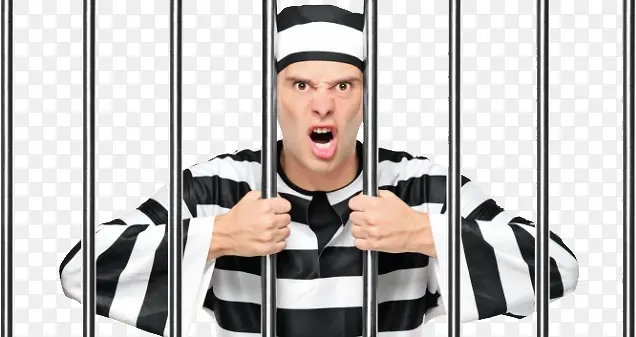 卡通牢笼和人物抠图