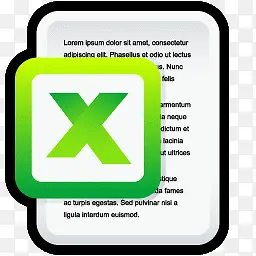 Microsoft Excel文件图标