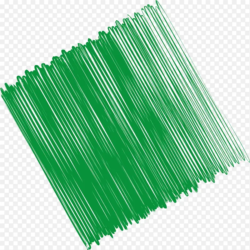 绿色线条斜线纹理元素