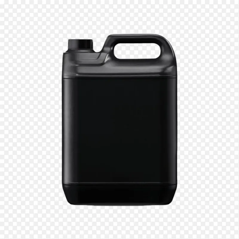 纯黑色汽车机油塑料瓶罐实物