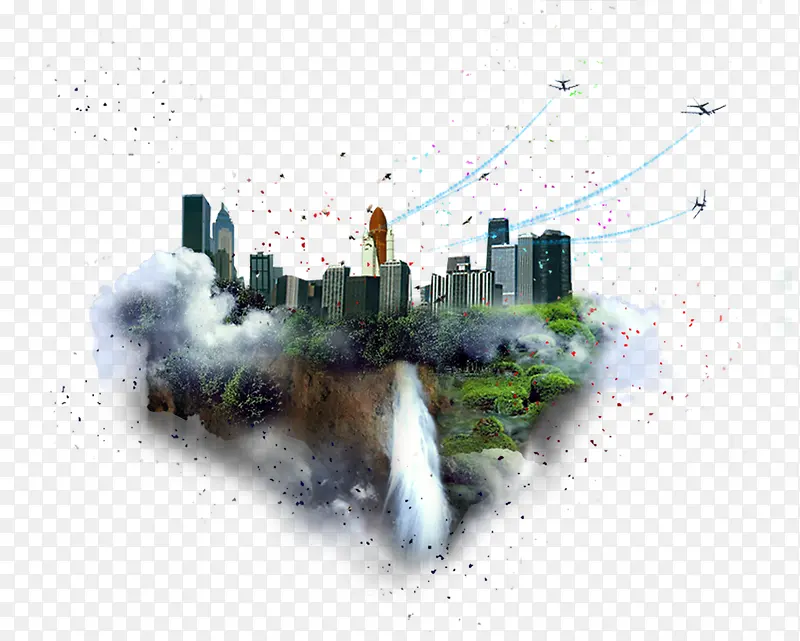 污染的城市