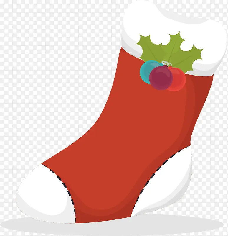 圣诞节装礼物的袜子