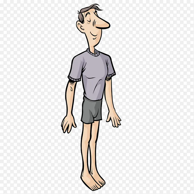 长鼻子男士