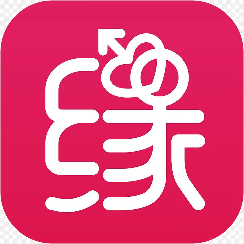 手机世纪佳缘社交logo图标