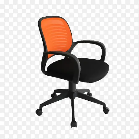 橙色电脑椅