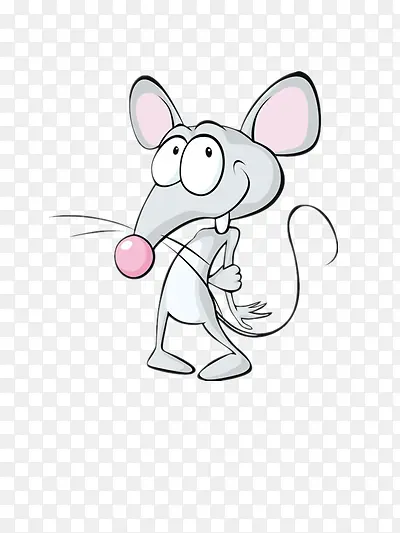 卡通的可爱的老鼠图片