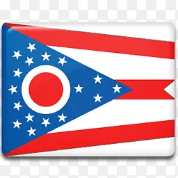 俄亥俄州的国旗图标
