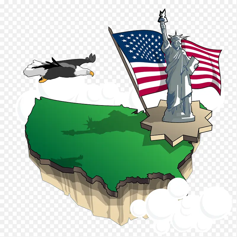 矢量USA