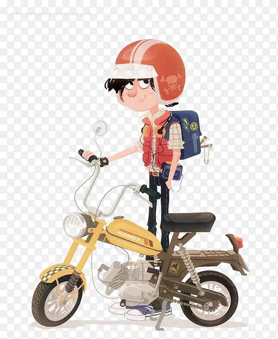 男孩