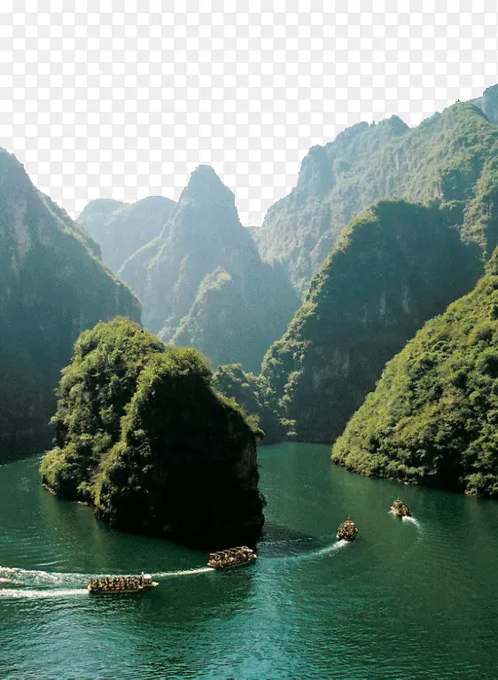 北京龙庆峡风景图