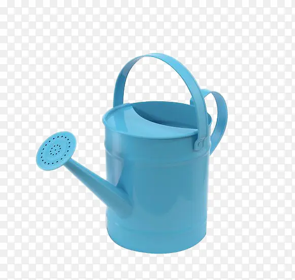 蓝色水壶