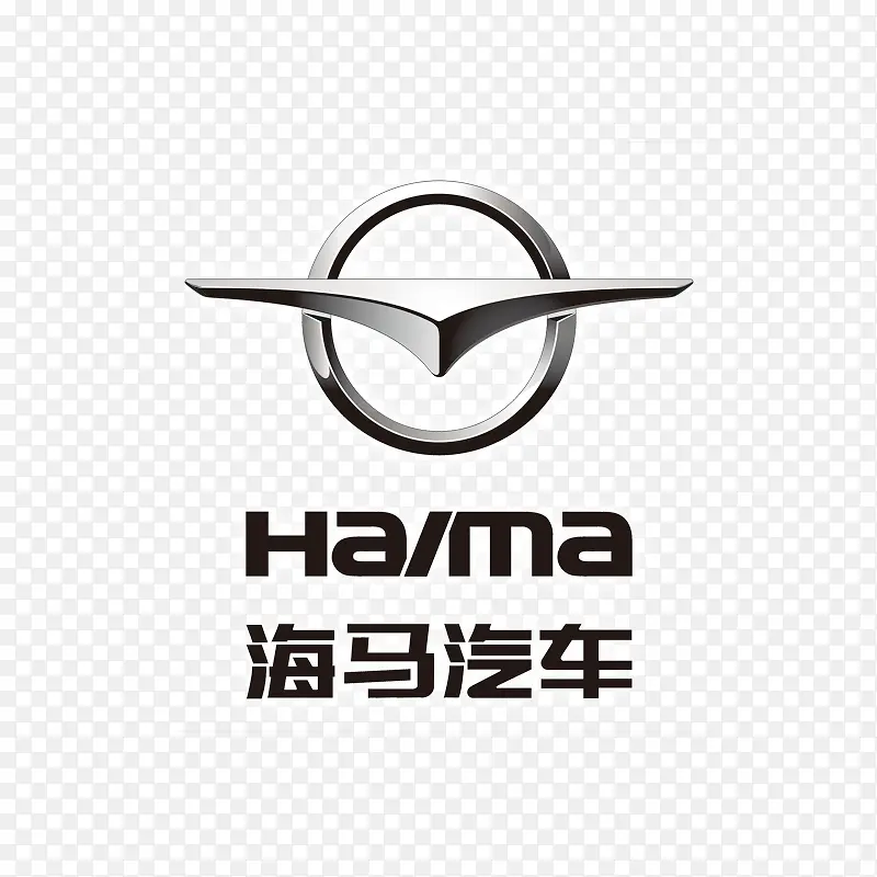 黑色海马汽车logo标志