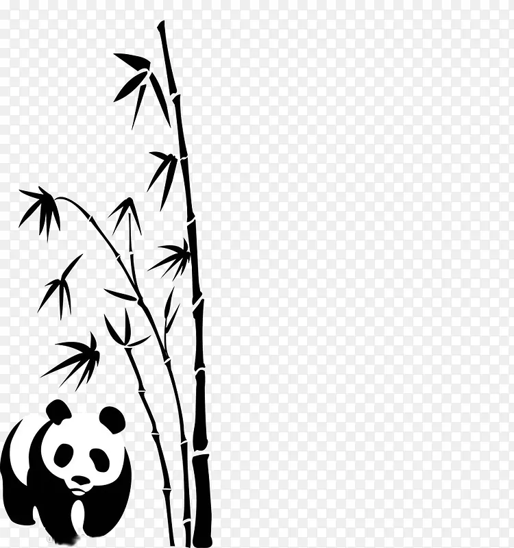熊猫和竹子
