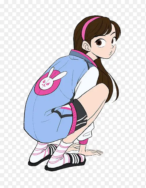 卡通女孩