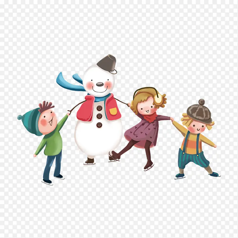 高清雪人的小伙伴