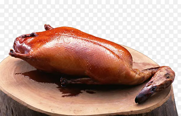 砧板上的北京烤鸭