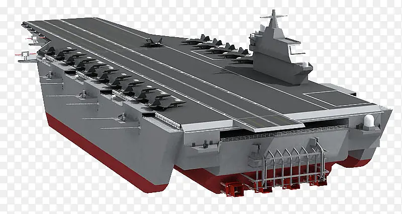 矢量航空母舰模型