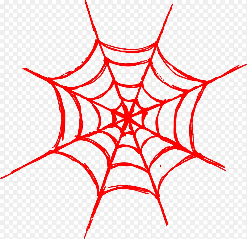 红色蜘蛛网