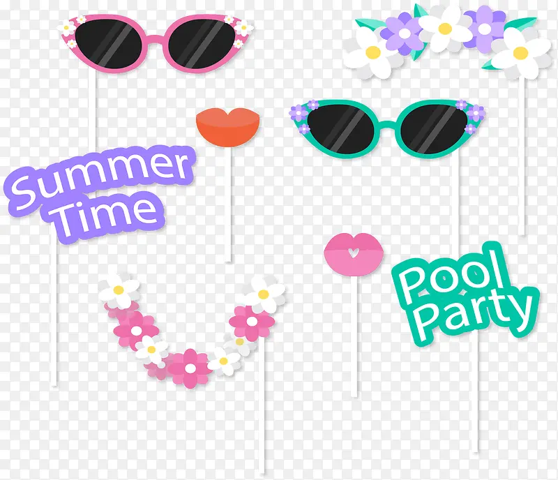 夏季泳池派对