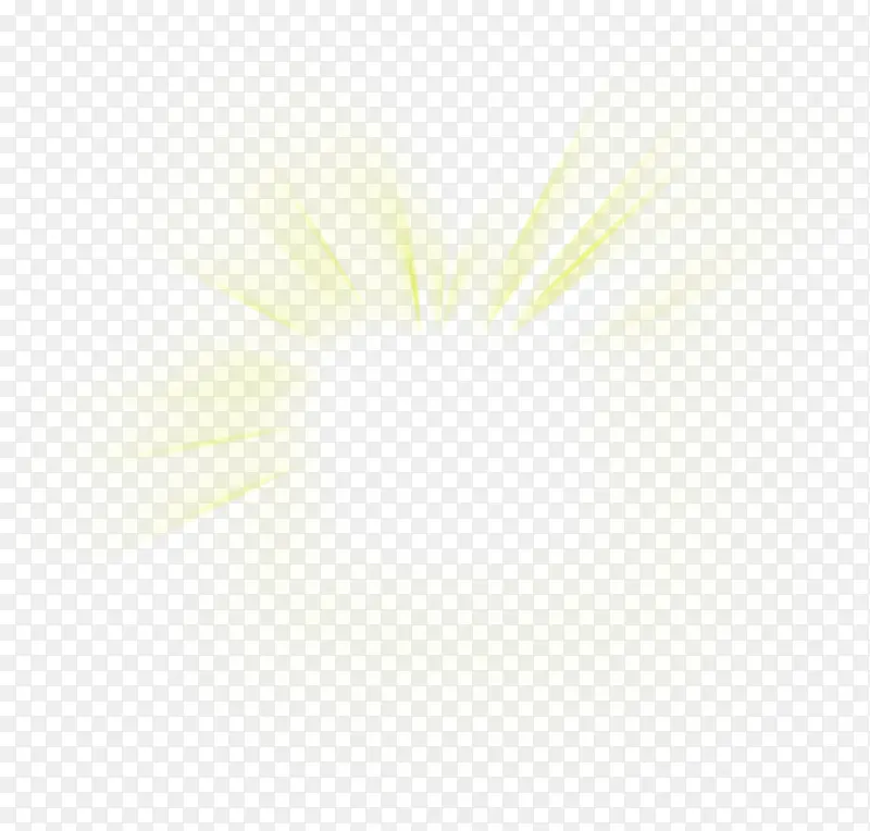 白色黄色放射光效