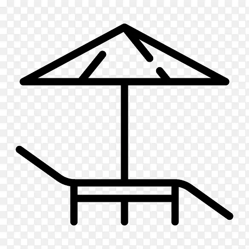简易沙滩躺椅