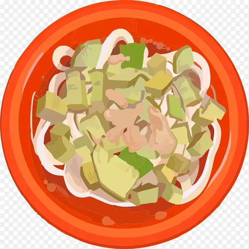 手绘食物插画