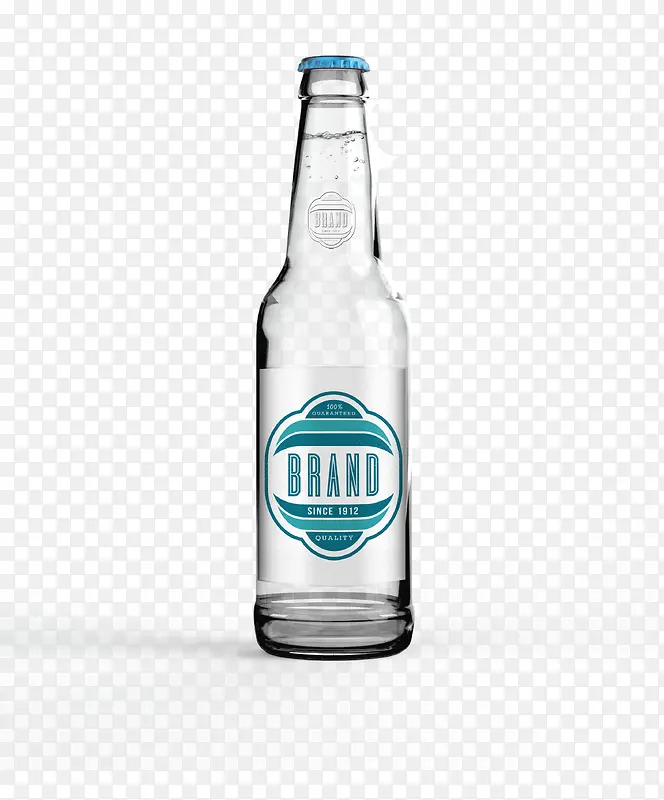 啤酒瓶白色