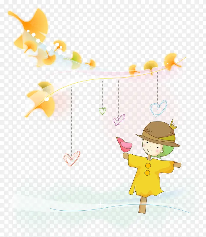 田野里的稻草人