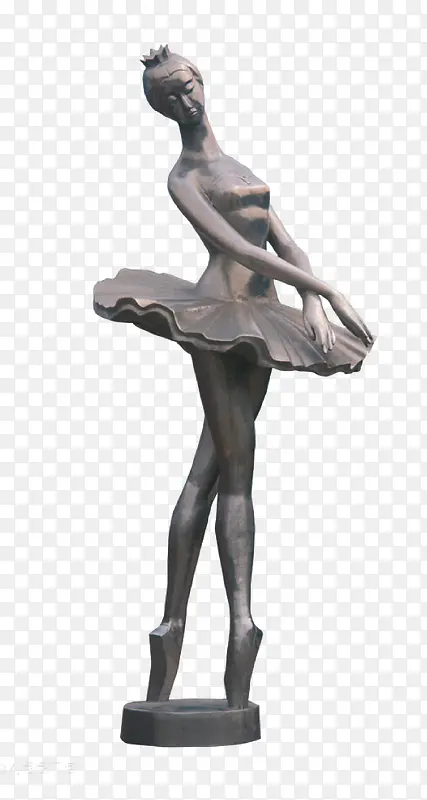 雕塑女舞者