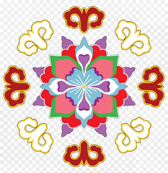 羌族花纹