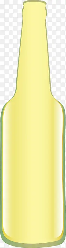 浅黄色酒瓶