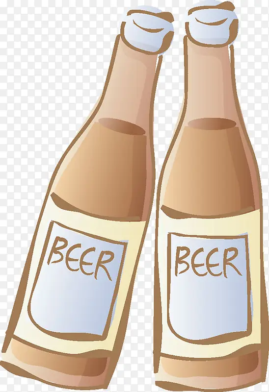 两瓶啤酒