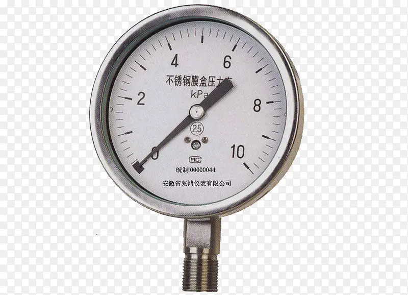 不锈钢膜盒压力表