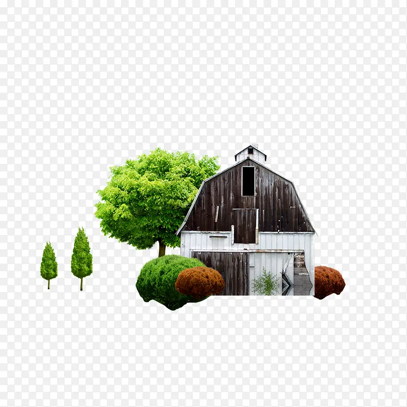 树木房屋