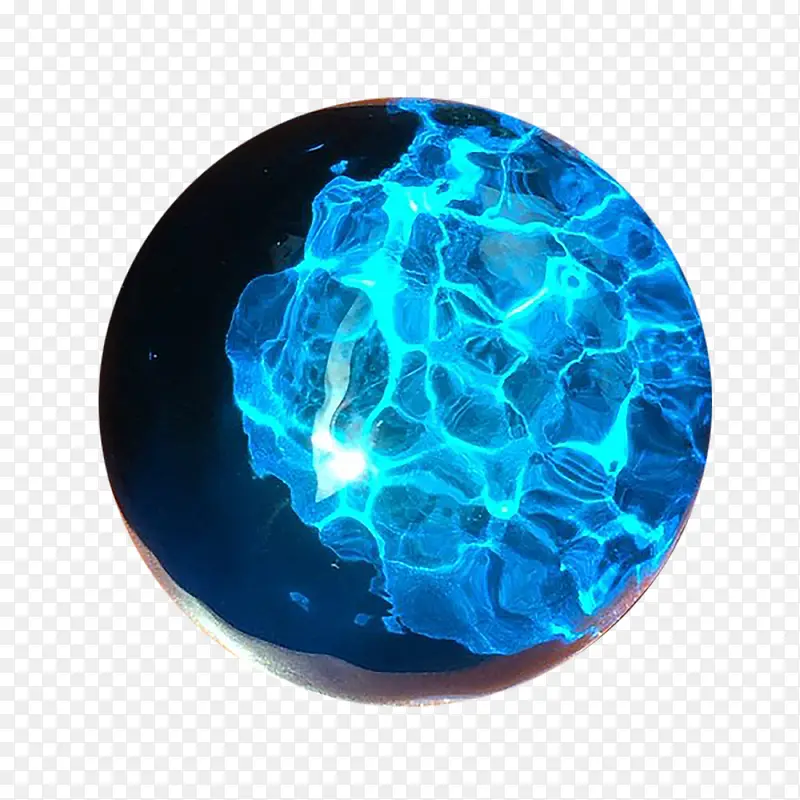 蓝色晶球   梦幻晶球