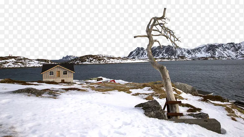 挪威雪景四