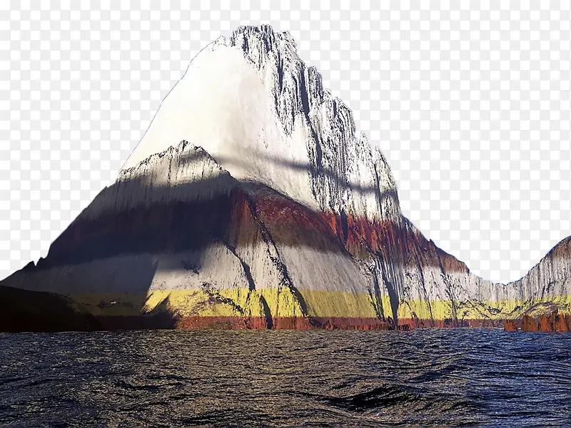 彩色岩石山