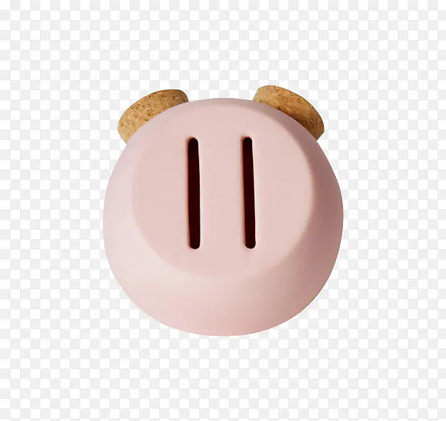 粉色猪鼻子样式储钱罐