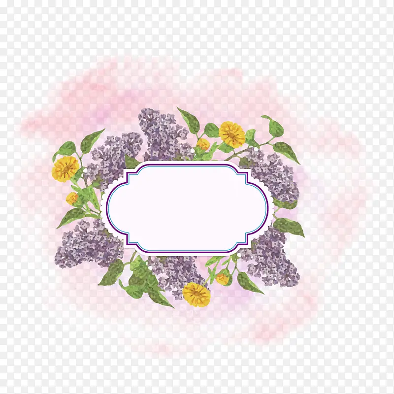 薰衣草淡紫色背景图