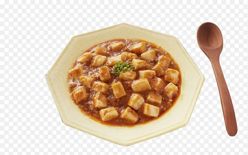 一盘麻婆豆腐