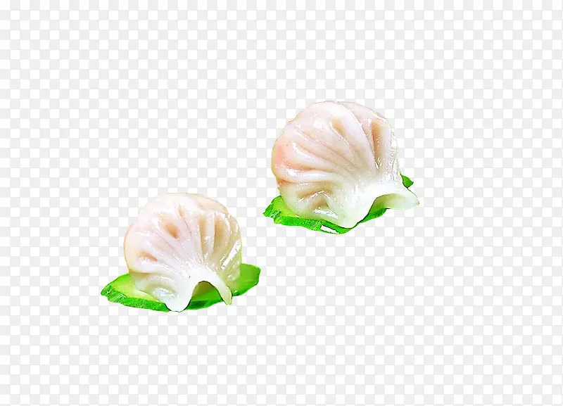 实物黄瓜水晶虾饺