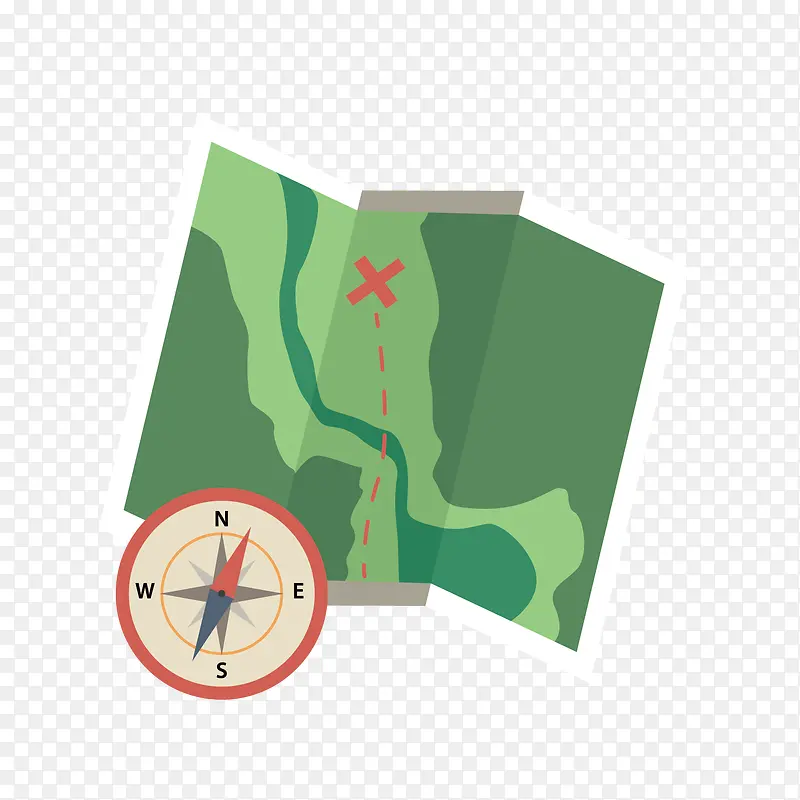 矢量素材图案旅游旅行地图