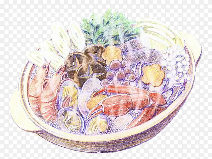 一锅海鲜