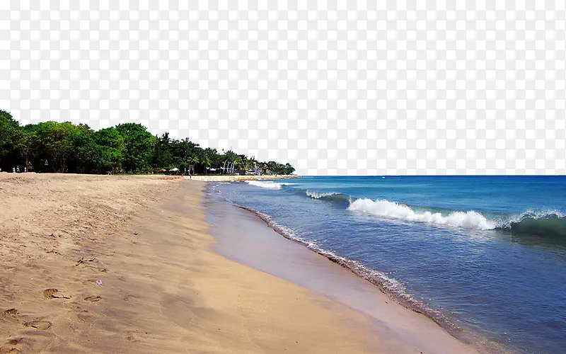 巴厘岛库塔海滩风景
